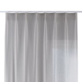 Zasłona na haczykach flex pojedynczych Dekoria 130x245 cm ecru 1 szt.
