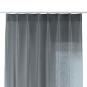 Zasłona na haczykach flex pojedynczych Dekoria 130x245 cm szałwiowy 1 szt.