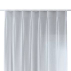 Zasłona na haczykach flex pojedynczych Dekoria 130x260 cm biały 1 szt.