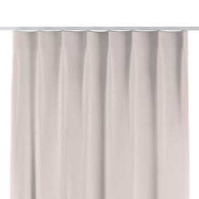 Zasłona na haczykach flex pojedynczych Dekoria 130x260 cm ecru 1 szt.
