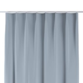 Zasłona na haczykach flex pojedynczych Dekoria 130x260 cm gołębi szary 1 szt.