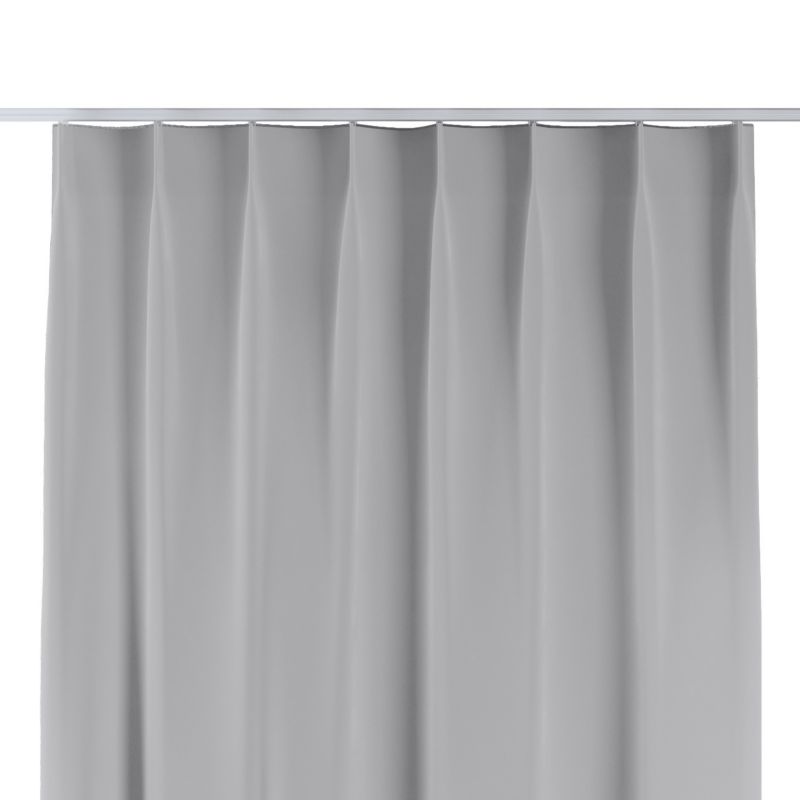 Zasłona na haczykach flex pojedynczych Dekoria 130x260 cm srebrny 1 szt.