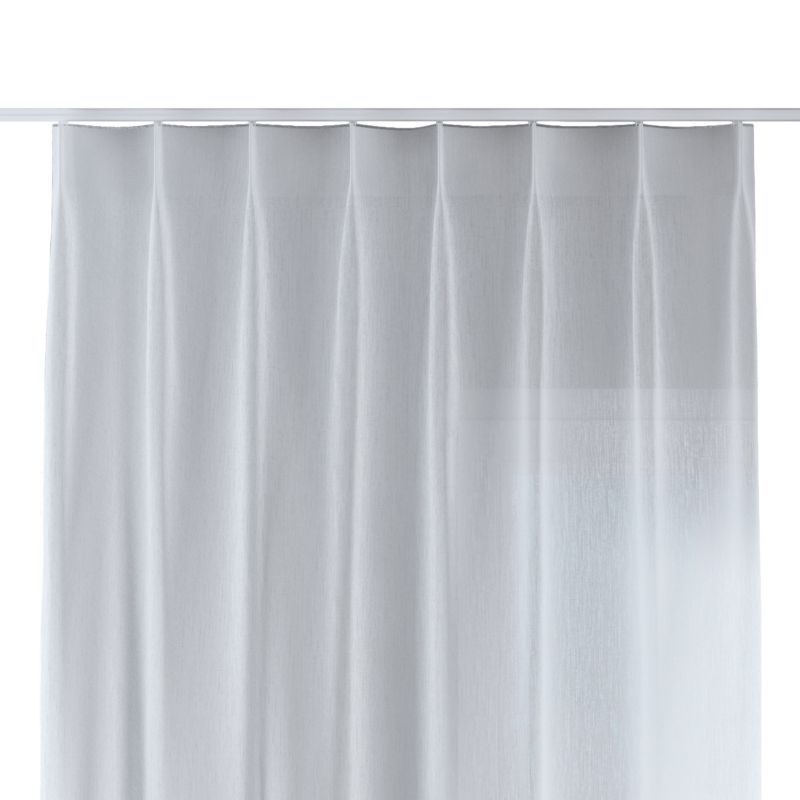 Zasłona na haczykach flex pojedynczych Dekoria 140x260 cm biały 1 szt.