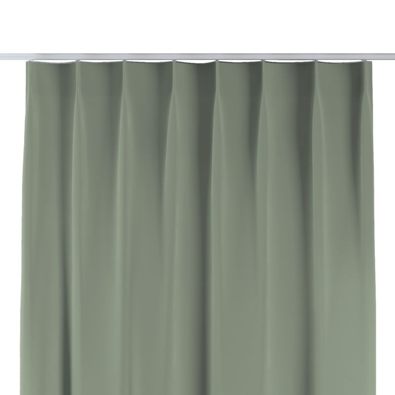 Zasłona na haczykach flex pojedynczych Dekoria 140x260 cm jasnozielony 1 szt.