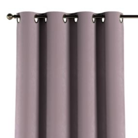 Zasłona na kółkach Dekoria 130x245 cm Velvet zgaszony róż 1 szt.
