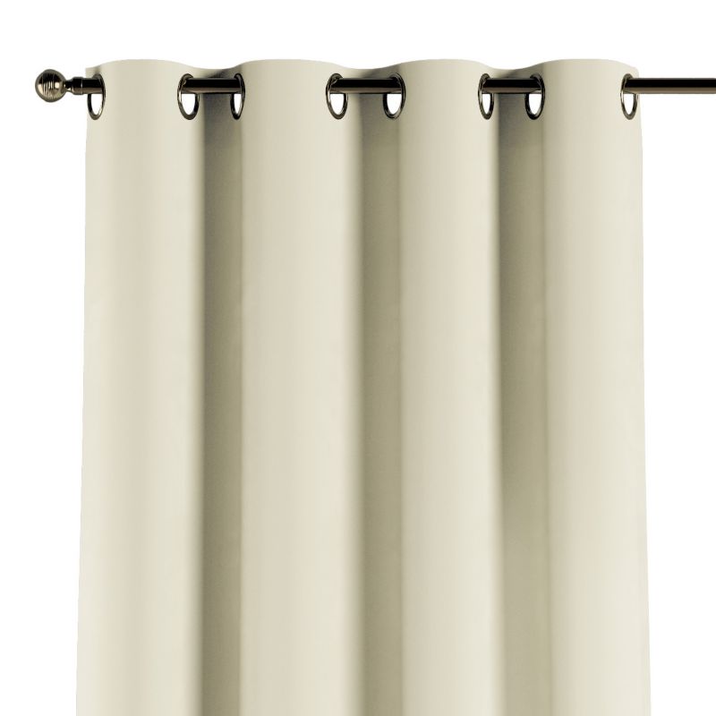 Zasłona na kółkach Dekoria 130x260 cm Crema kremowy 1 szt.