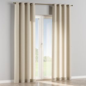 Zasłona na kółkach Dekoria 130x260 cm Linen lniany 1 szt.