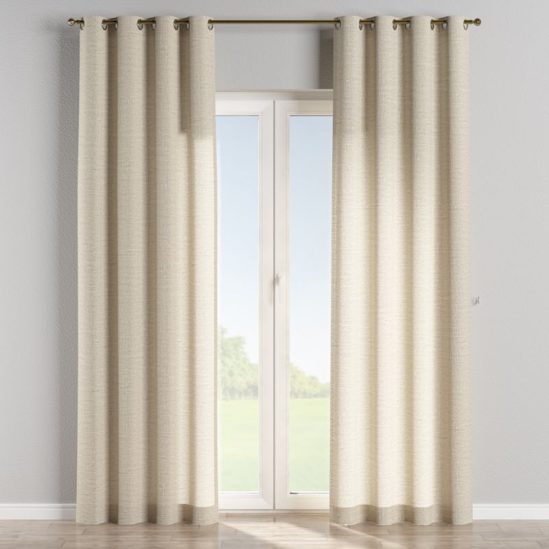 Zasłona na kółkach Dekoria 130x260 cm Linen lniany 1 szt.