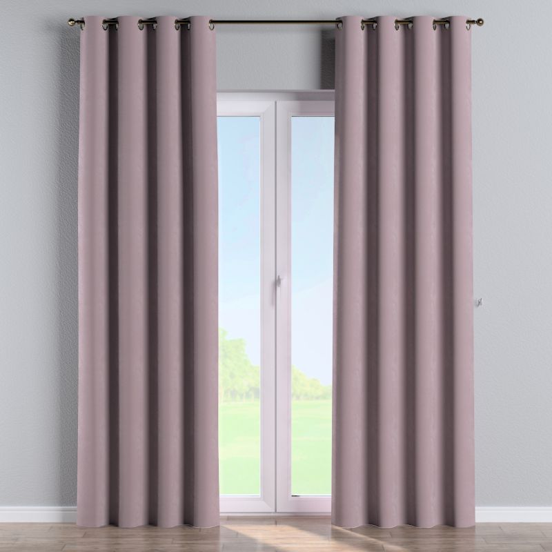 Zasłona na kółkach Dekoria 130x260 cm Velvet zgaszony róż 1 szt.