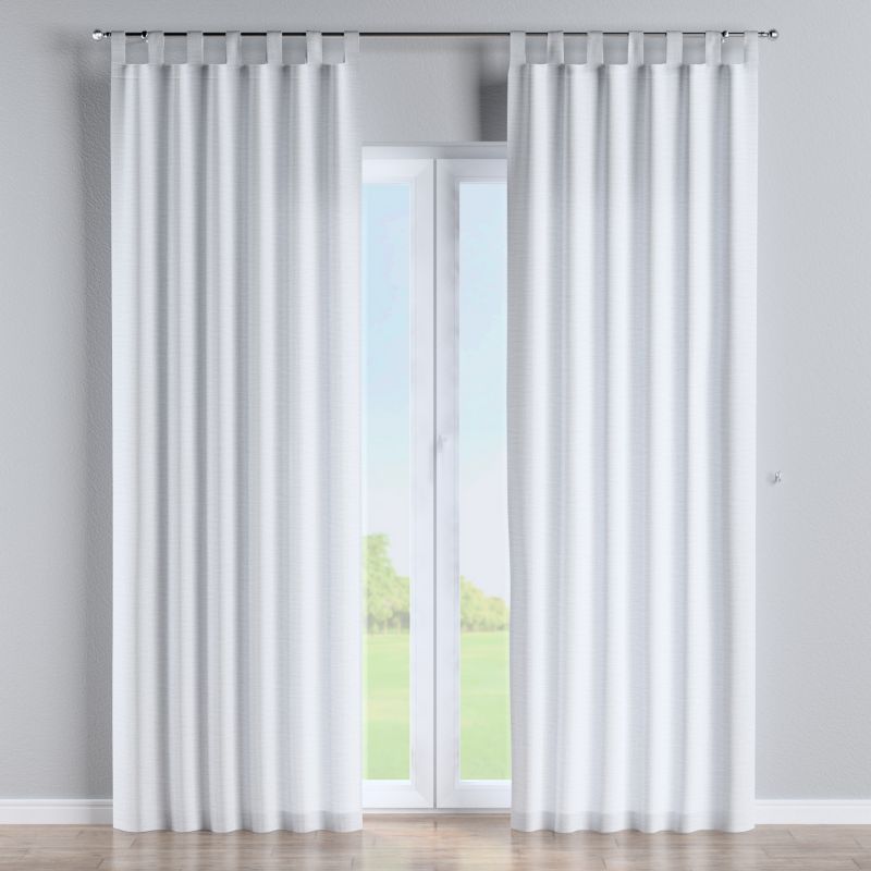 Zasłona na szelkach 1 szt. 140 x 260 cm Dekoria biały 1 szt.