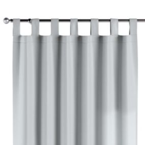 Zasłona na szelkach Dekoria 130x245 cm Damasco gołębi srebrny z połyskiem 1 szt.