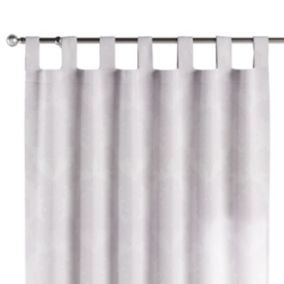 Zasłona na szelkach Dekoria 130x245 cm Damasco liście akantu na białym tle 1 szt.