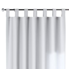 Zasłona na szelkach Dekoria 130x245 cm Loneta biały 1 szt.