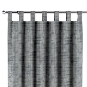 Zasłona na szelkach Dekoria 130x245 cm Velvet szary beton 1 szt.