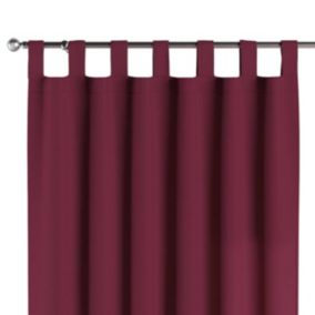 Zasłona na szelkach Dekoria 130x260 cm Cotton Panama Plum śliwkowy 1 szt.