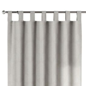 Zasłona na szelkach Dekoria 130x260 cm Damasco liście akantu na jasno-popielatym tle 1 szt.