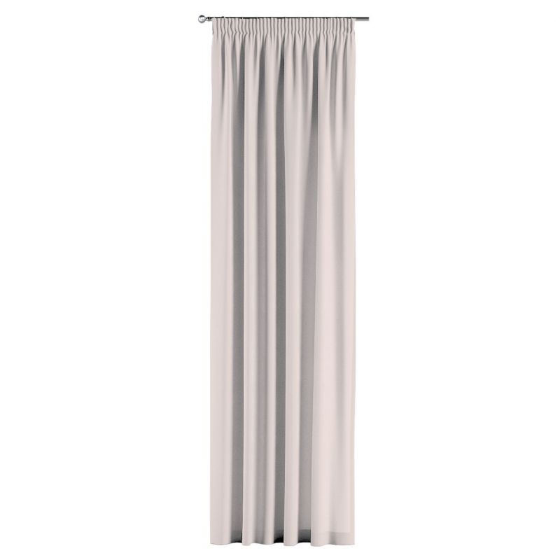 Zasłona na taśmie marszczącej 1 szt. 130 x 245 cm Dekoria ecru 1 szt.
