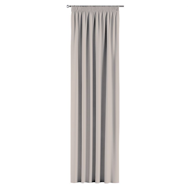 Zasłona na taśmie marszczącej 1 szt. 130 x 260 cm Dekoria kaszmirowy 1 szt.