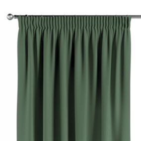 Zasłona na taśmie marszczącej Dekoria 130x260 cm Crema zielony 1 szt.