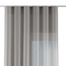 Zasłona na taśmie wave Dekoria 130x245 cm jasno beżowy 1 szt.