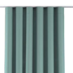 Zasłona na taśmie wave Dekoria 140x260 cm miętowy 1 szt.