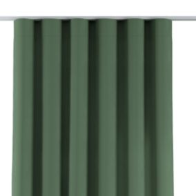 Zasłona na taśmie wave Dekoria 140x260 cm zielony 1 szt.