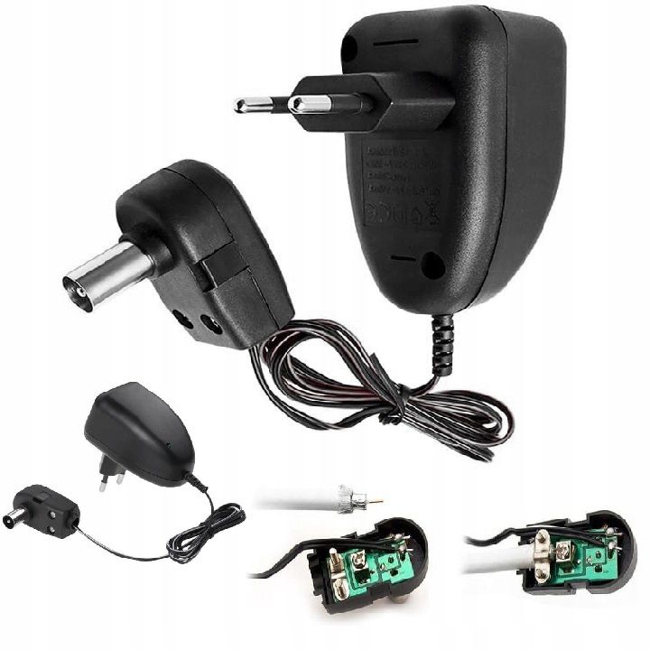 Zasilacz antenowy Vayox VZ-1 12V z separatorem 1 szt.