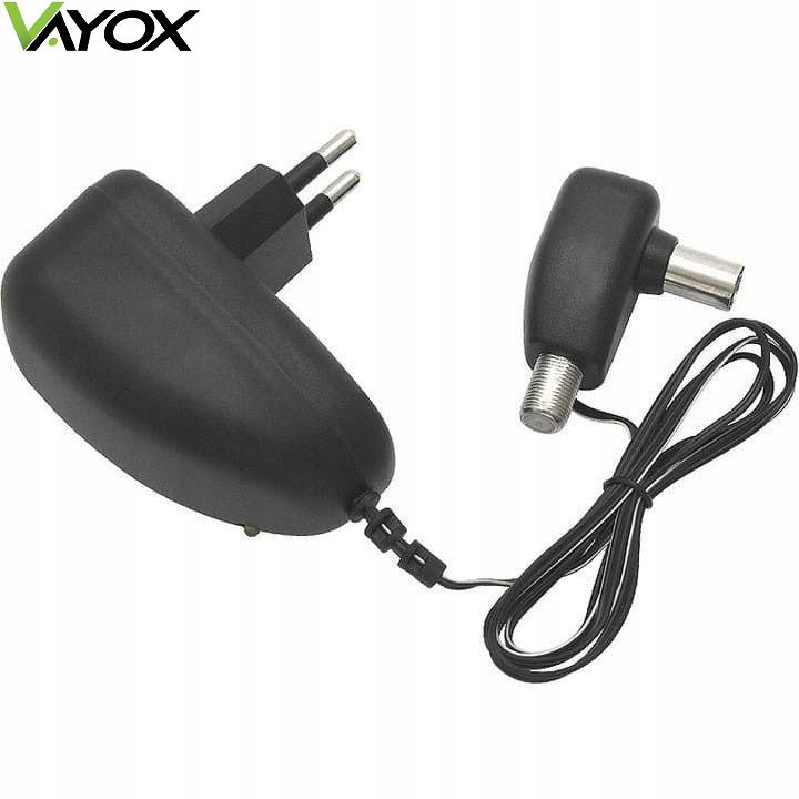 Zasilacz antenowy Vayox VZ-3 12V zgniazdem "F" 1 szt.
