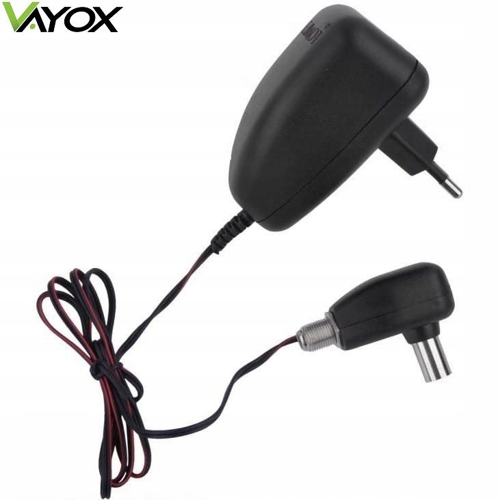Zasilacz antenowy Vayox VZ-3 12V zgniazdem "F" 1 szt.