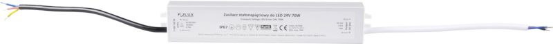 Zasilacz do pasków LED Polux 24 V 70W IP67