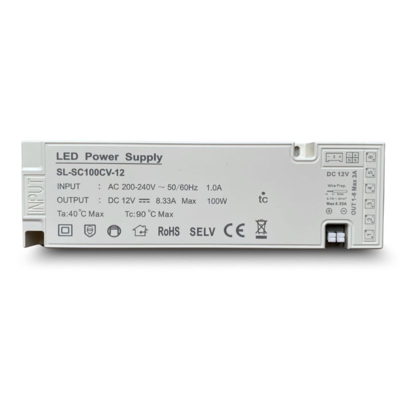 Zasilacz LED 100W 12V do lameli Marbet Design WOODLINE LUMI 1 szt.