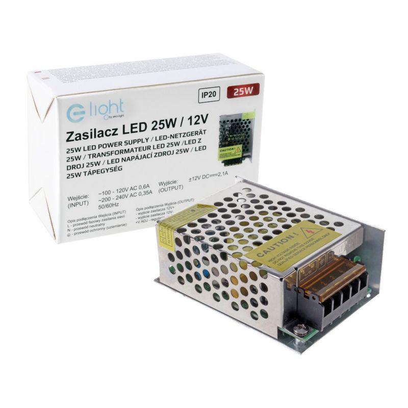 Zasilacz LED 25 W IP20
