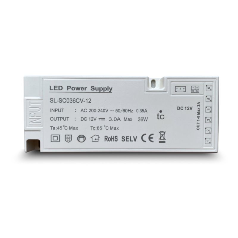 Zasilacz LED 36W 12V do lameli Marbet Design WOODLINE LUMI 1 szt.