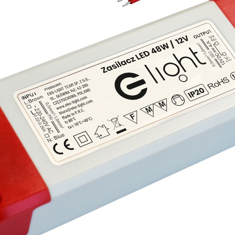 Zasilacz LED Eko-Light 48 W IP20