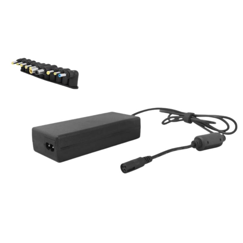 Zasilacz uniwersalny do laptopa LTC 90 W regulowane napięcie 16 do 20 V 10 końcówek 1 szt.