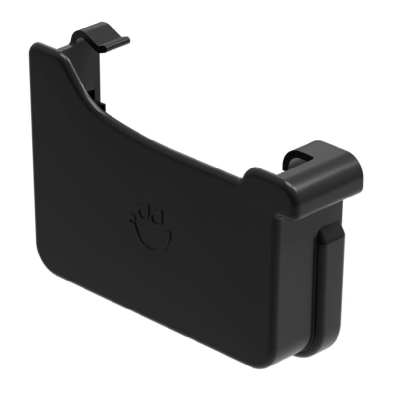 Zaślepka lewa Galeco PVC2 135 mm grafit