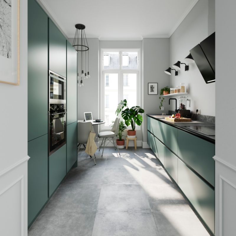 Zaślepka listwy pionowej GoodHome Innovo czarny