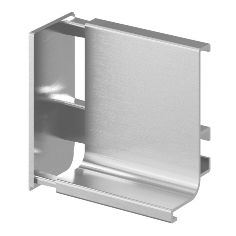 Zaślepka listwy podblatowej GoodHome Innovo inox