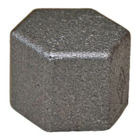 Zaślepka stalowa ErE 3/4" czarna