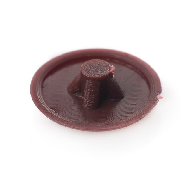 Zaślepki do wkrętów 6 mm brązowe 20 szt.