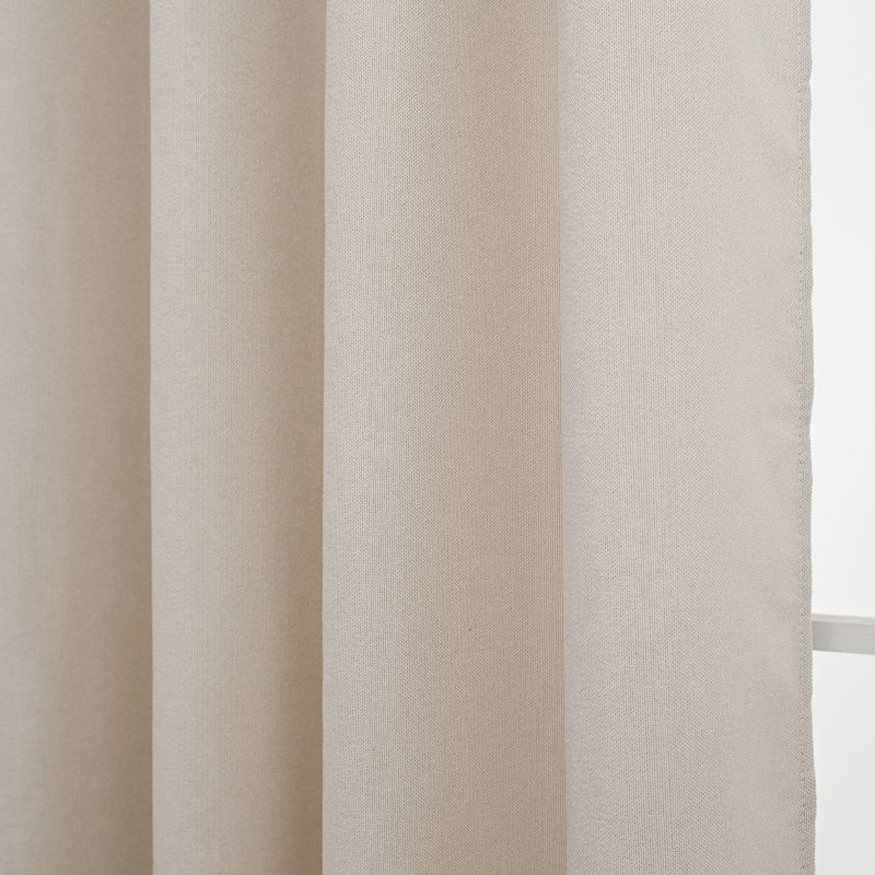 Zasłona 140 x 260 cm beżowa