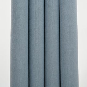 Zasłona 140 x 260 cm niebieska