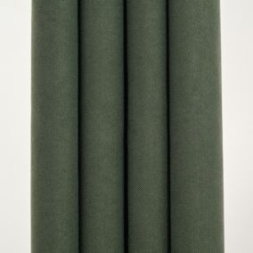 Zasłona 140 x 260 cm zielona