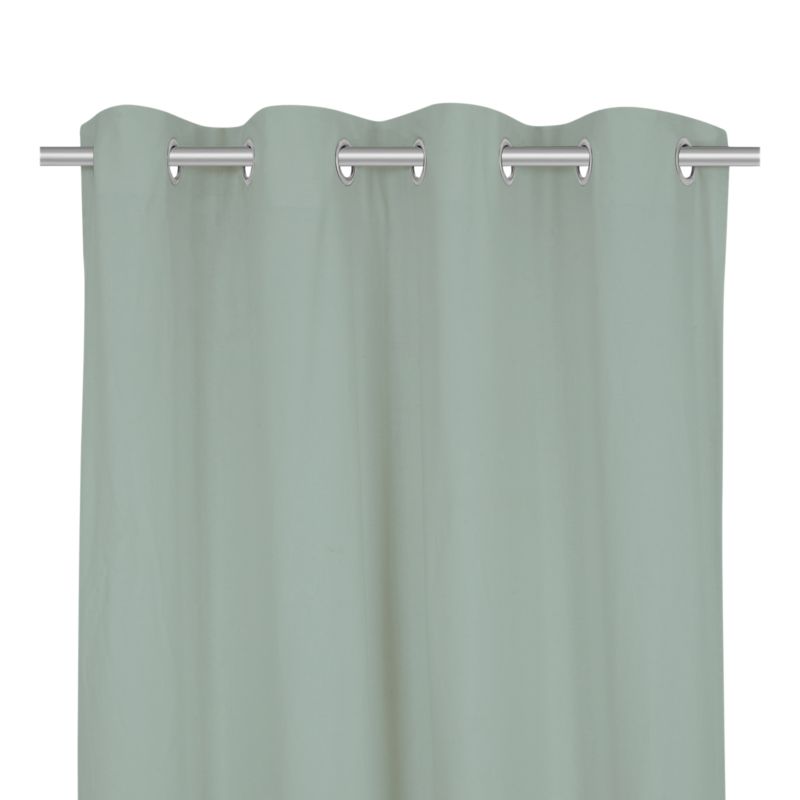 Zasłona GoodHome 140 x 260 gładka seledynowa