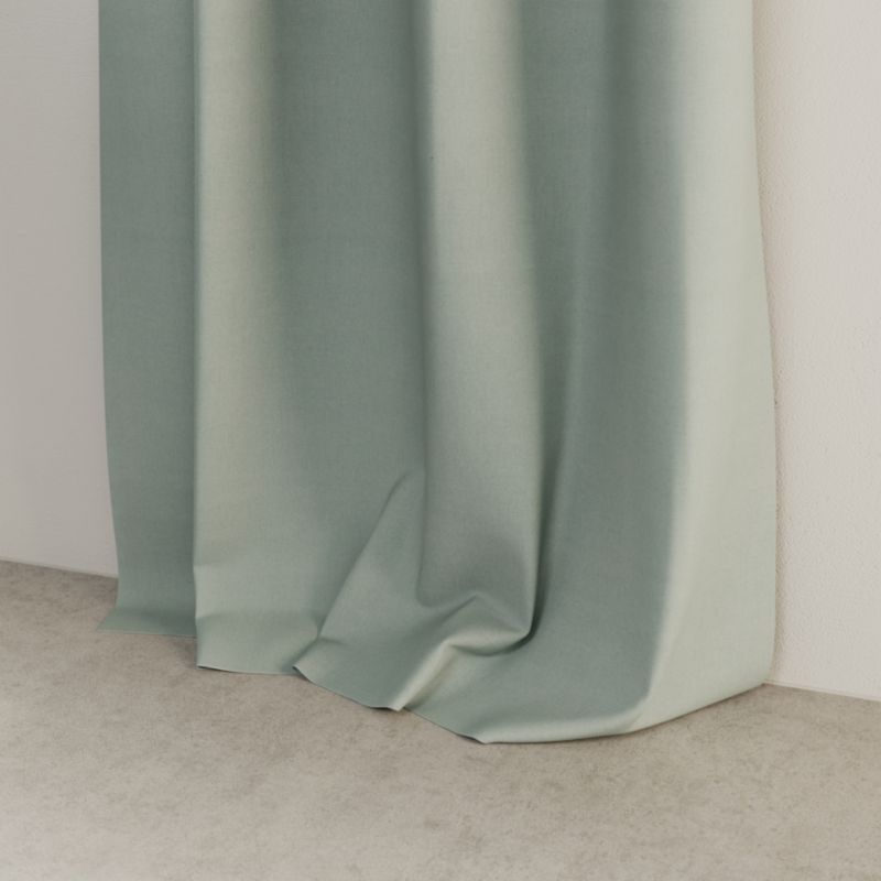 Zasłona GoodHome 140 x 260 gładka seledynowa