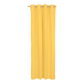 Zasłona GoodHome 140 x 260 Hiva ciemnobeżowa