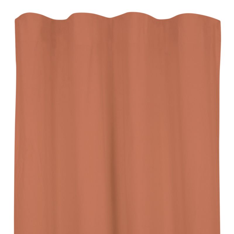 Zasłona GoodHome Baltha 140 x 300 cm terakota