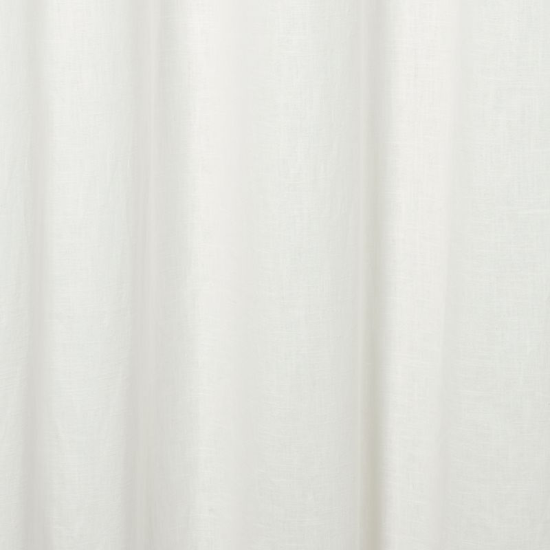 Zasłona GoodHome Dellys 130 x 260 cm biała