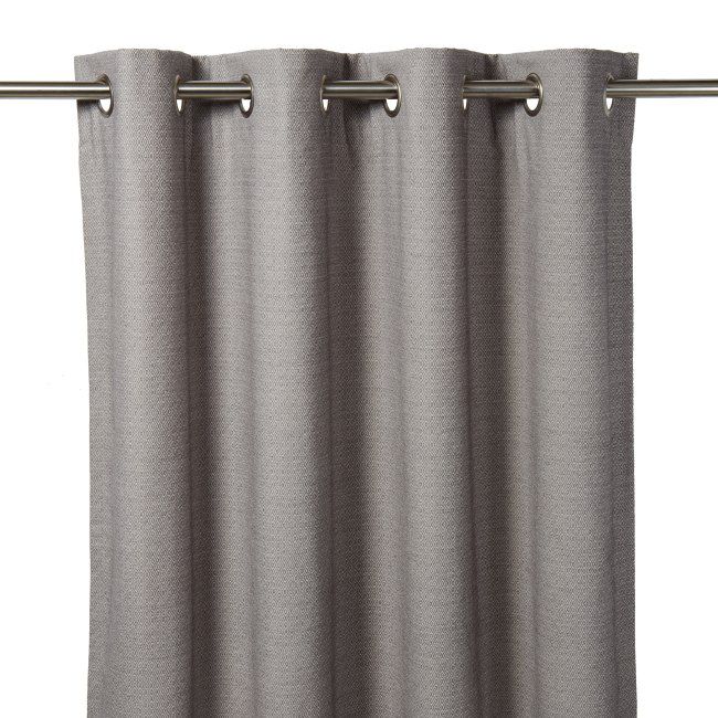 Zasłona GoodHome Digga 140 x 260 cm szara