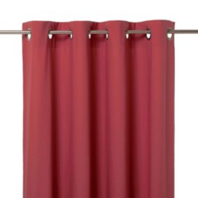Zasłona GoodHome Hiva 140 x 260 cm czerwona